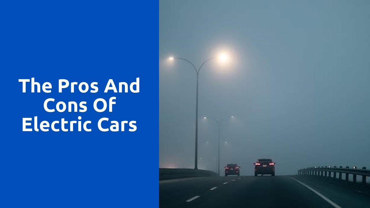 The pros and cons of electric cars